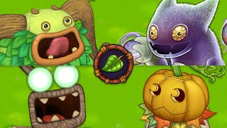 Plant Island  All Monster Sounds amp Animations My Singing Monsters [upl. by Flodnar]