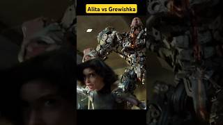 Alita vs Grewishka  All Three Fights  Alita Battle Angel scifimovies movie ytshorts [upl. by Ecinnej]