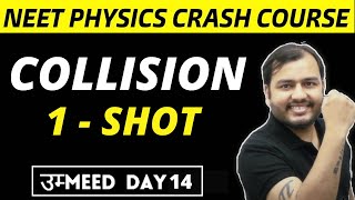 COLLISIONS in ONE SHOT  All Concepts  Formulae  PYQs  NEET Physics Crash Course [upl. by Lemieux813]