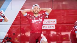 NEW Katusha Alpecin Cycling Spot for China [upl. by Halfdan280]