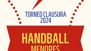 REGATAS VS TUPUNGATO MENORES TORNEO CLAUSURA 2024  1tiempo [upl. by Blum]