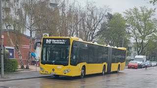 Mitfahrt auf dem kompl X49 von Im Spektefeld bis U Wilmersdorfer Straße S Charlottenburg im MB GN [upl. by Eirehs]