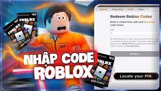 CÁCH NHẬP CODE ROBLOX CHƯA AI BIẾT  ROBLOX TIPS amp TRICKS [upl. by Gardner]