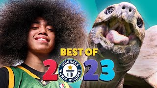 BEST WORLD RECORDS OF 2023  Guinness World Records [upl. by Abbub]