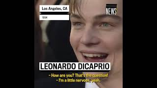 Leonardo DiCaprio 1994 Oscars Interview [upl. by Drofkcor]