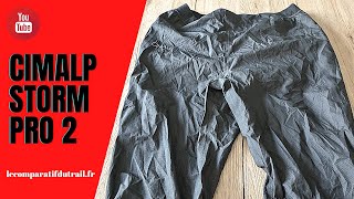 Présentation amp Test du Cimalp Storm Pro 2 ➡ un Pantalon de Trail Imperméable et Très Respirant [upl. by Nogras]