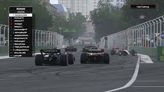 F1 22 Azerbaijan Grand prix 2022 Race highlights League race Alpha tauri love2race365days [upl. by Henryetta]