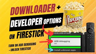 Firestick Developer Options GONE How to ReEnable  Install Downloader [upl. by Bedelia542]