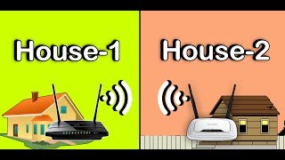 How To Connect wirelessly Two Routers On One Home Network Using WDS without cable [upl. by Annairb]