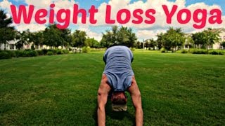 Yoga for Weight Loss  10 min Fat Burning Workout poweryoga [upl. by Coulson9]