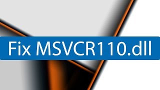 How to fix MSVCR 110dll is missing solved all time [upl. by Aaron]