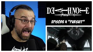 DEATH NOTE 1X4 REACTION Pursuit [upl. by Stichter]