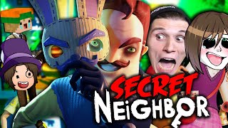 Der NACHBAR hat ein neues Haus ✪ Secret Neighbor Hello Neighbor MULTIPLAYER [upl. by Ailhat768]