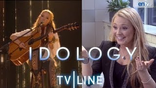 American Idol Janelle Arthur Exit Interview  IDOLOGY [upl. by Yaja]