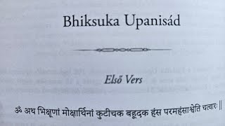 BHIKSUKA UPANISAD HANGOSKÖNYV BHIKSUKAUPANISAD UPANISADGYŰJTEMÉNY [upl. by Kcaj]