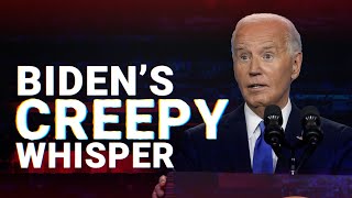 Joe Biden’s ‘creepy whisper’ dominates NATO press conference [upl. by Bortz]