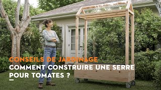 Comment créer une serre pour tomates   Conseils de jardinage STIHL [upl. by Hinson]