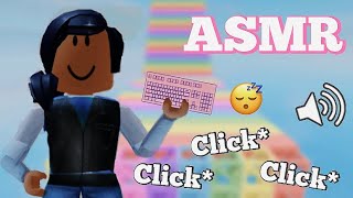 ROBLOX KEYBOARD ASMR tower of cotton clicky [upl. by Kemble]