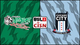 2024 USL League 2 Des Moines Menace vs Chicago City [upl. by Demeyer]