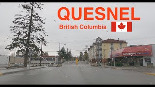 QUESNEL BC Canada 2022  Driving in the Cariboo British Columbia  City Life [upl. by Klemens]