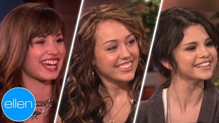 Disney Stars First Interviews on The Ellen Show [upl. by Nerok]