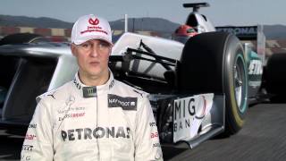 Michael Schumacher erklärt den Formel 1Start [upl. by Aerdnwahs]