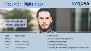 Produktion » Digitaldruck Laserdruck Elektrofotografie und Inkjet  SYACDE [upl. by Athalie]