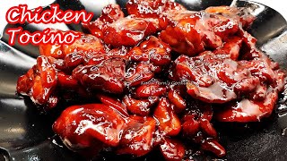 HOW TO MAKE THE EASIEST CHICKEN TOCINO RECIPE  BUSINESS IDEA [upl. by Player]