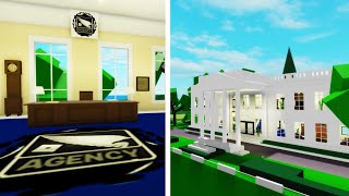 Roblox Brookhaven 🏡RP NEW WHITE HOUSE ESTATE UPDATE All Secrets Agency amp More [upl. by Eissirc]