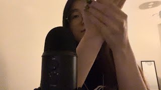 ASMR  Wet Hand Sounds HBD Remy [upl. by Jerrie280]