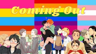 Tanaka is Coming Out  I’m Bisexual Pride Month  Haikyuu Text [upl. by Ralina784]