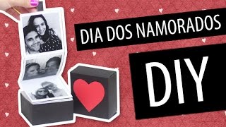 DIY Dia dos Namorados Caixinha com Fotos ♥ Priscila Paes [upl. by Nas]