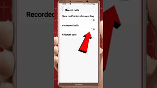 Automatic Call recording kaise chalu karen how to you recording call shortvideo shorts viral [upl. by Nitnert]