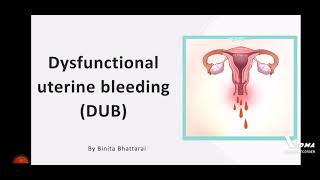 Dysfuctional Uterine bleeding [upl. by Towill]