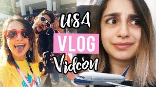 USA VLOG Vidcon 2018  Marshmello CONCERT💕 [upl. by Millisent]