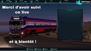 LCGFR ETS2 MP Convoi LCGFR  Catanzaro I  Vyborg RU  10122023 [upl. by Anirtep]