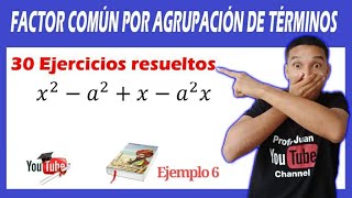 😍 👉 FACTOR COMÚN por agrupación de términos ALGEBRA DE BALDOR✅  🚀 Súper FÁCIL [upl. by Noiek778]