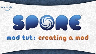 Spore Mod Tutorials Creating a mod cc [upl. by Edlun]