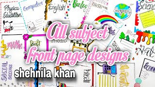 20 BEAUTIFUL BORDER DESIGNSPROJECT WORK DESIGNSA4 SHEETFILEFRONT PAGE DESIGN FOR SCHOOL PROJECT [upl. by Ress]