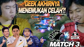 GEEK MENEMUKAN CELAH ONIC  ONIC VS GEEK FAM MATCH 3  GRAND FINAL MPL S12 [upl. by Akselaw]