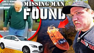 81YEAR OLD MISSING MAN FOUND In Unexpected location After Sonar Search [upl. by Thanos]