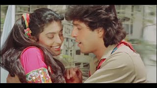 4K VIDEO SONG  Dhoond Rahi Thi Jise  Juhi Chawla amp Chunky Pandey 90s HIT  Amit Kumar amp Sadhana [upl. by Nolrac460]