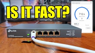 TP Link 25Gb Network Switch Review The Best Network Switch [upl. by Atiuqin]