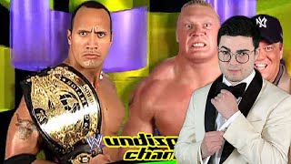 The Rock vs Brock Lesnar  Undisputed WWE Title Match SummerSlam 2002 Commentary [upl. by Naida]