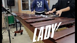 LADY  Kenshi Yonezu 米津玄師 marimba cover [upl. by Timms]