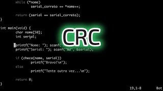 Checagem de CRC  Como funciona [upl. by Coridon]