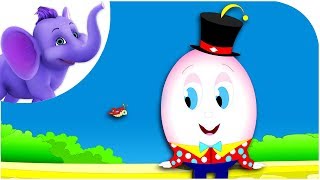 Humpty Dumpty  Nursery Rhyme with Lyrics [upl. by Sicard660]