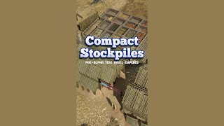 Anvil Empires Compact Stockpiles Placement anvilempires newgame [upl. by Blackington]