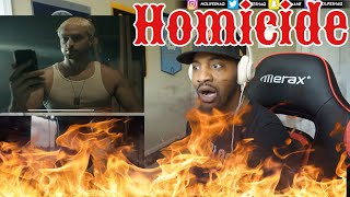 Logic  Homicide ft Eminem Official Video Reaction [upl. by Nolrac]