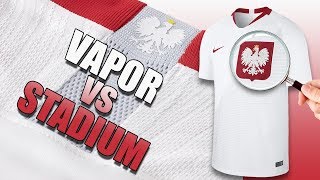 VAPOR vs STADIUM Znajdź RÓŻNICE w koszulkach REPREZENTACJI  RGOLcom [upl. by Carla]